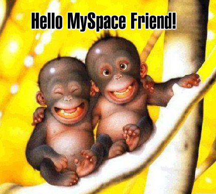2 little monkeys - I love this, it was sent to me on myspace and I thought that I would share it with you!