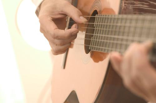 guitar - playing guitar