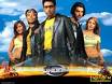 dhoom  - starring abhishek bachchan .... jai  john abraham .... kabir  uday chopra .... ali  rimi sen .... sweety  esha deol ....sheena