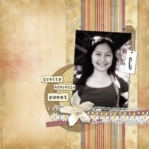 pretty, adorable, sweet cherry - a digiscrap of myself.
