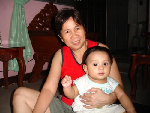 Grandmom n grandson - my mon and my 2nd son