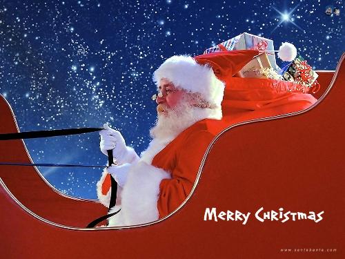 Santa - Santa is on the way