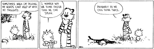 calvin and hobbes - my favorite comic strip from calvin and hobbes