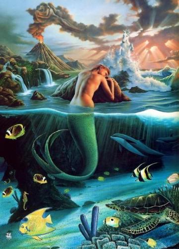 how is my work - Gret painting, picturing the nature in a unnatural manner
