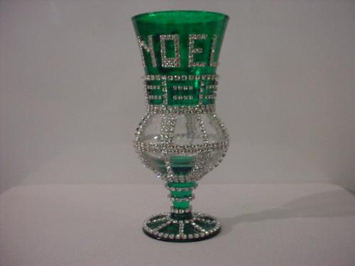 Green Iced out Pimp Cup -  This is a nice green iced out pimp cup. I really like it! What about you? It's green with some nice iced out stones on it. I raise my pimp cup to you!