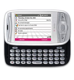 Tmobile MDA - Information GPRS/EDGE and Wi-Fi enabled*  HTML web browser  Pocket versions of popular Office programs