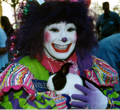 Clown - a picture of a happy person