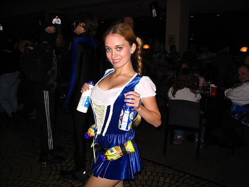 DragonCon 06 - Me as my copyrighted ;) inventive character, 'Mighty Milk Maiden'!!!!