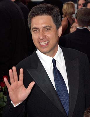 Ray waves  -  Here is Ray Romano  waving goodbye. It's been nice guys, but it's time to go now.