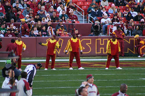 Washington Redskins vs. Phlidephia Eagles pt. 19 - Some people dancing in the endzone i forgot who they are.