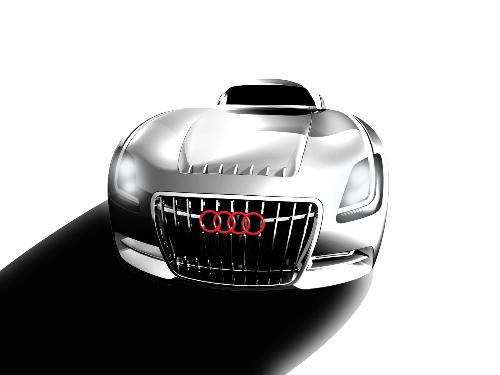 super car - this is a model drawing of a car.the competetion was held in los angeles