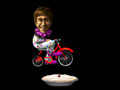 Bill's Pie Toss - Step right up and take your chances.