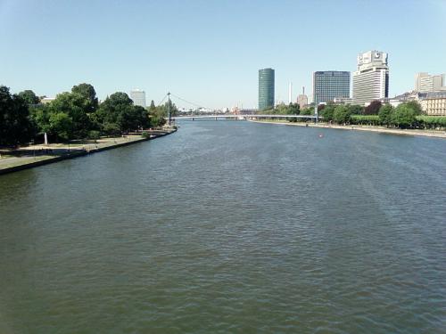 River Main in Frankfurt - These are my initial days in Frankfurt