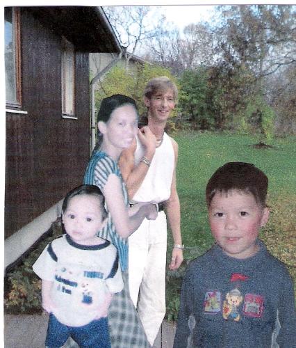 our family - my bf paste each pic to make our family whole=)