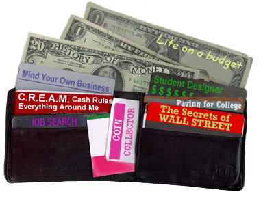 Life on wallet - money
