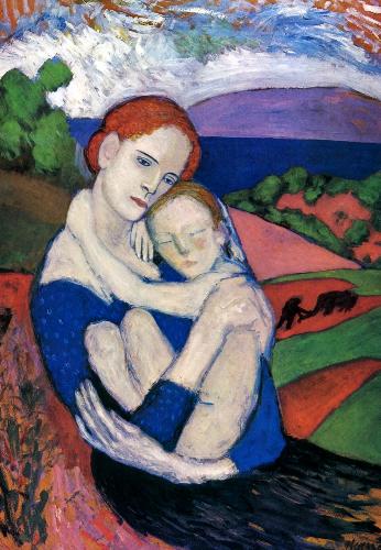 picasso-mother - picasso painting