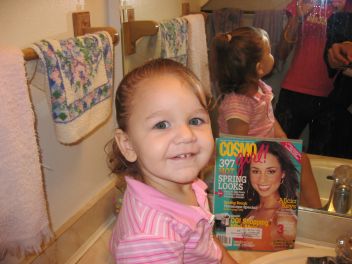 My model baby! - I hear it all the time. Would you put your child in modeling?
