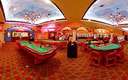 casino - slots, blackjack and poker tables.