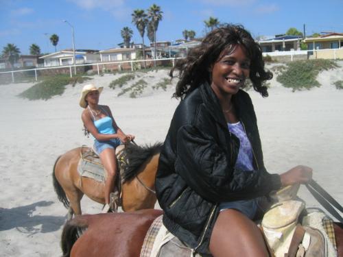 Sharon - Rosarito Beach Horse ride