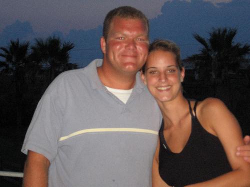 Me and my Man - This is me and my man at the beach! arent we cute!