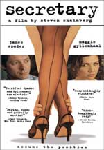 Secretary - Movie Poster - .JPG image (small) of the movie poster for the movie, 'Secretary'