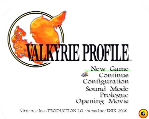 Valkyrie Profile - Valkyrie Profile http://www.gamespot.com/ps/rpg/valkyrieprofile/index.html From Square's Final Fantasy to Enix's Dragon Warrior, RPG scenarios nearly always feature personal stories told against the backdrop of an unimaginable conflict. Tri-Ace's traditional RPG Valkyrie Profile, published by Enix, is no exception. But Valkyrie Profile raises the stakes, taking place against the backdrop of perhaps the largest conflict of them all: Ragnarok, the final confrontation between the Aesir gods and the Vanir gods. And you, Valkyrie Lenneth, are on the front lines.