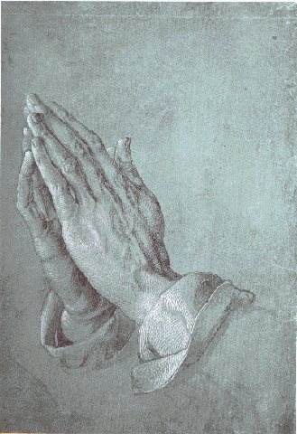Albrecht Durer's Praying Hands - To see the story of this extraordinary picture, go to:   http://www.trosch.org/ant/hands.htm