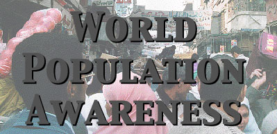 over population - increasing population leads to many of the probs in the world