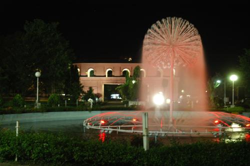 my citys monuments - ahom monuments by night,assam,india