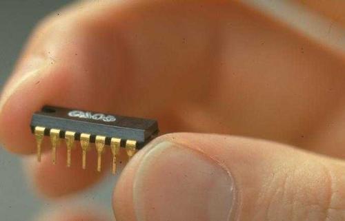 the chip - this is a i.cchip used inmany electroni devices