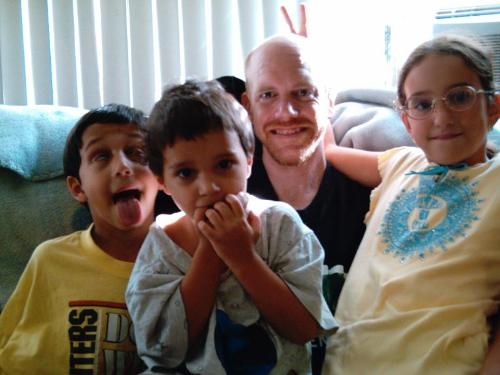 family - My kids and there Uncle jimmy