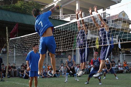 Volley ball game at my city - Volley ball game at my city,guwahati,india