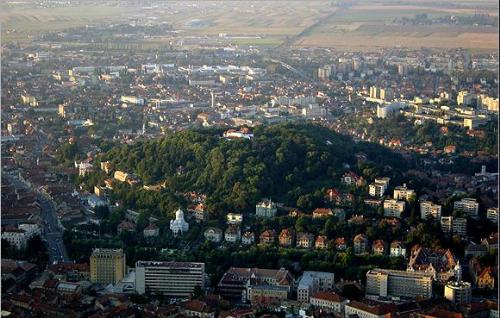 Brasov:  City of Romania - Brasov day view