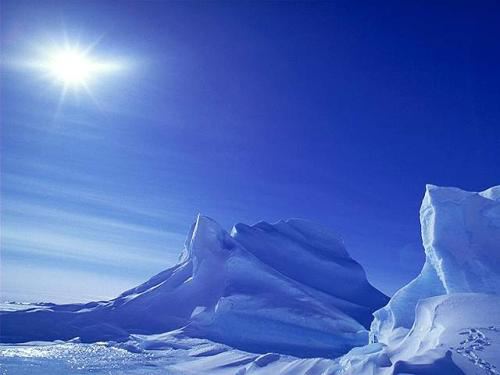 Antartica - This is a beautiful picture of Antartica for those who'd rather not visit in person