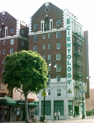 scientology apartment building - Scientology apartment building in Hollywood near the Walk of Fame.