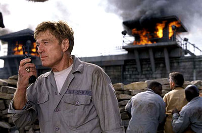 The Last Castle - The Castle is an unlikely last stop in the brilliant career of three-star General Irwin. Court-martialed and stripped of his rank, Irwin has been sentenced to the maximum security military prison, which is run with an iron fist by its warden, Colonel Winter. Winter can't help but respect the once-legendary general, but it isn't long before that respect turns to resentment and then open hostility as Irwin continually confronts the warden on his methods. Setting out to break Irwin by whatever means necessary, the colonel's tactics only fuel Irwin's defiance and cause the other prisoners to rally behind the general in his new mission: to seize control of the prison and remove Winter from his command. The men imprisoned in The Castle have been told that they are no longer soldiers... but they are about to prove that they can still fight a war.