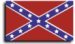 The Confederate Flag - Also known as the 'Stars and Bars' or the 'Southern Cross', the flag was flown over the Confederate army during the civil war and has endured many positive and negative attachments, with, I think, the bigest insult being the removal of it's image from the Georgia state flag.