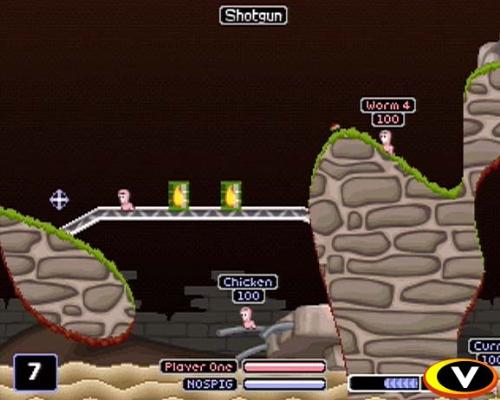 Worms Armageddon - Worms Armageddon http://www.gamespot.com/ps/puzzle/wormsarmageddon/index.html Do you ever wonder what worms do in their free time? The third chapter of the popular Worms series, Worms Armageddon, has you believe that instead of just hiding under rocks and floating down storm drains, worms are actually ruthless militant creatures with boyish British accents that constantly fight each other. This simple, somewhat innocent premise sets the stage for an excellent turn-based strategy game, as Worms Armageddon is not only the best Worms game, it's also an incredible multiplayer experience.