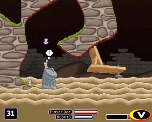 Worms Armageddon - Worms Armageddon http://www.gamespot.com/ps/puzzle/wormsarmageddon/index.html Do you ever wonder what worms do in their free time? The third chapter of the popular Worms series, Worms Armageddon, has you believe that instead of just hiding under rocks and floating down storm drains, worms are actually ruthless militant creatures with boyish British accents that constantly fight each other. This simple, somewhat innocent premise sets the stage for an excellent turn-based strategy game, as Worms Armageddon is not only the best Worms game, it's also an incredible multiplayer experience.