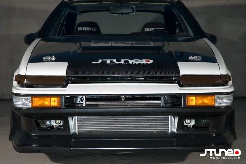 AE86 customized... - A very cool looking AE86..Anyone who watch Initial D know this car