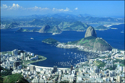 Rio de Janeiro - my loved city River of Janeiro.você sees the Bahia of guanabara