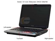Toshiba - TOSHIBA Tecra A6-EZ6311 NoteBook Intel Core Duo T2300E(1.66GHz) 14.1" Wide XGA 512MB DDR2 533 80GB 5400rpm DVD/CD-RW Combo Intel GMA950 - Retail 