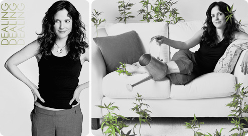 Weeds - Main character of Weeds on Showtime, Mary-Louise Parker.