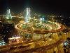 AMAZING BRIDGE - this is a flyover - the hebbal flyover at night. see, how beautiful a technological sight it is! 