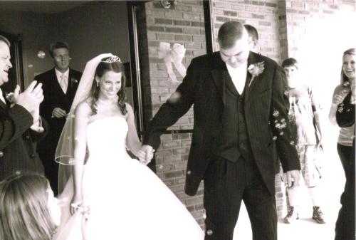 Mr. & Mrs. Clark - A pic that I took of my beautiful sister and her husband.