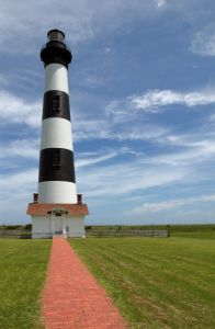 Lighthouse in North Carolina - Last vacation... lighthouse visits along the Carolina's coast. I forget which one this is.