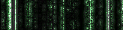 story ended - matrix background