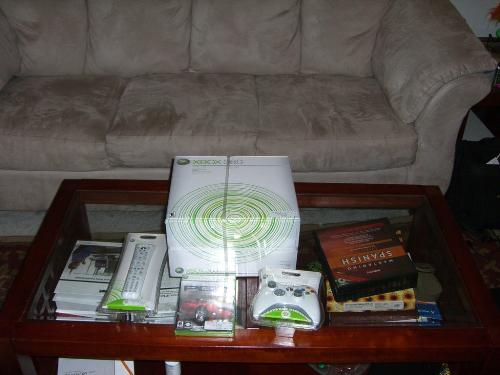 My Xbox 360 - Bought this puppy 6 months ago...still rejoicing it..
