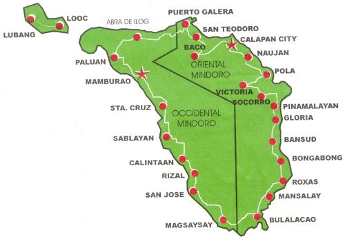 The Island of Mindoro - Mindoro- in Spanish is 'Mina de Oro' meaning Land of Gold, where it is still believed that it was called by the ancient seafarers because they found gold on this island.