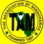 TAM - The Association of Mindorenos' official logo - The Association of Mindorenos is an NGO civic group that was formed in 1997 to serve the people of Mindoro Oriental and Mindoro Occidental. It provides relief and emergency missions, productivity seminars, sustainability projects and awards scholarhip grants to the people of the two provinces.